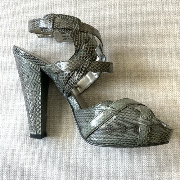 Calvin Klein python heels - Picture 3 of 6